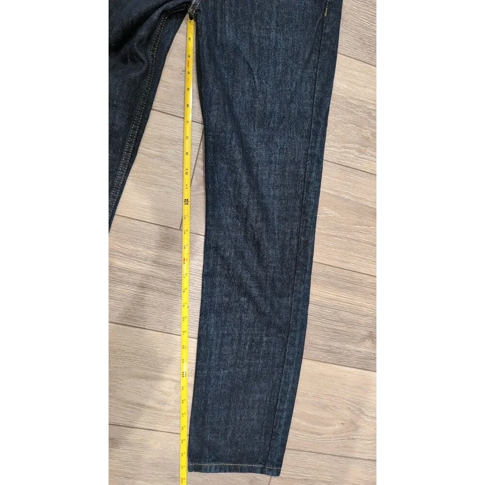 LEVI'S 514 JEANS MEN'S SIZE 29X32 Regular Fit 5 Pocket Blue Dark Wash EUC